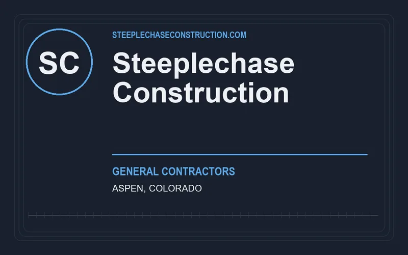 Steeplechase Construction in Aspen, Colorado