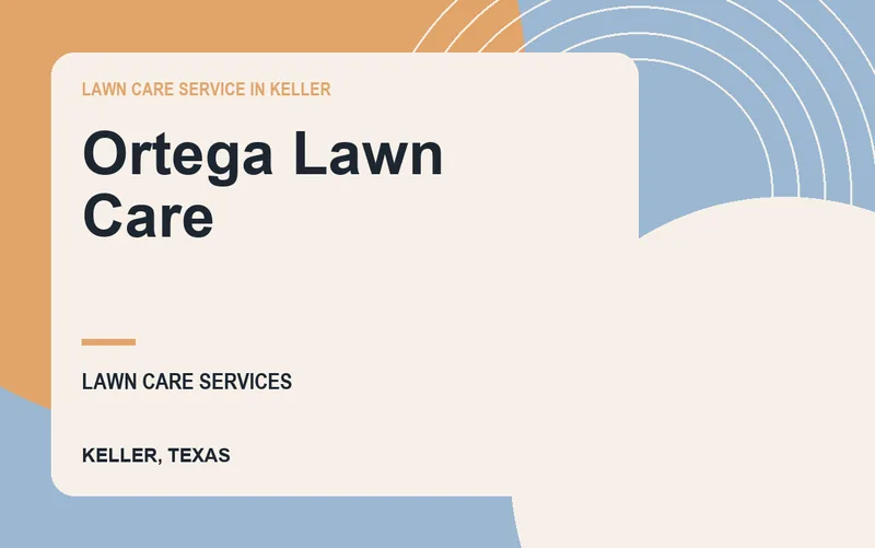 Ortega Lawn Care in Keller, Texas