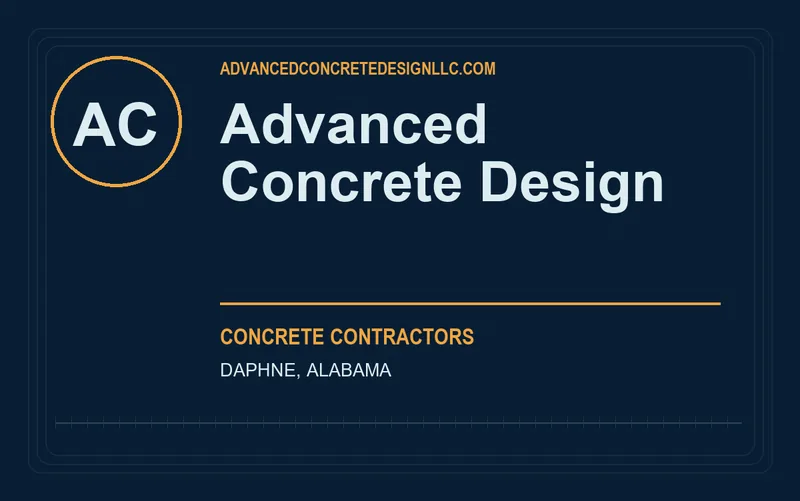 Advanced Concrete Design in Daphne, Alabama