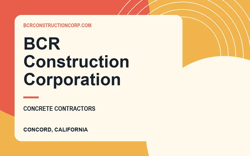 BCR Construction Corporation in Concord, California