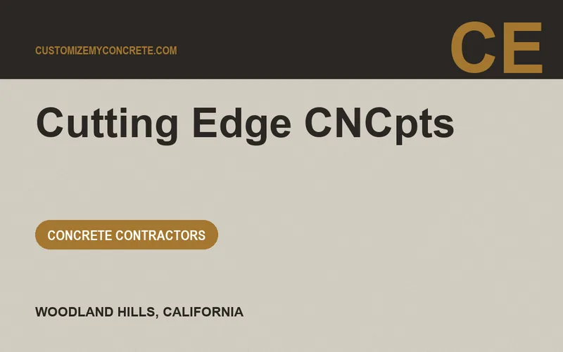 Cutting Edge CNCpts in Woodland Hills, California