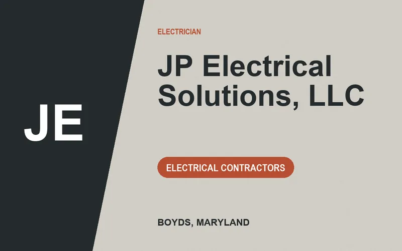 JP Electrical Solutions, LLC in Boyds, Maryland