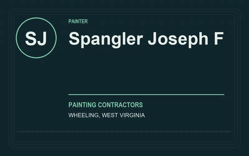 Spangler Joseph F in Wheeling, West Virginia