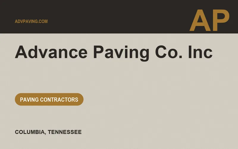 Advance Paving Co. Inc in Columbia, Tennessee