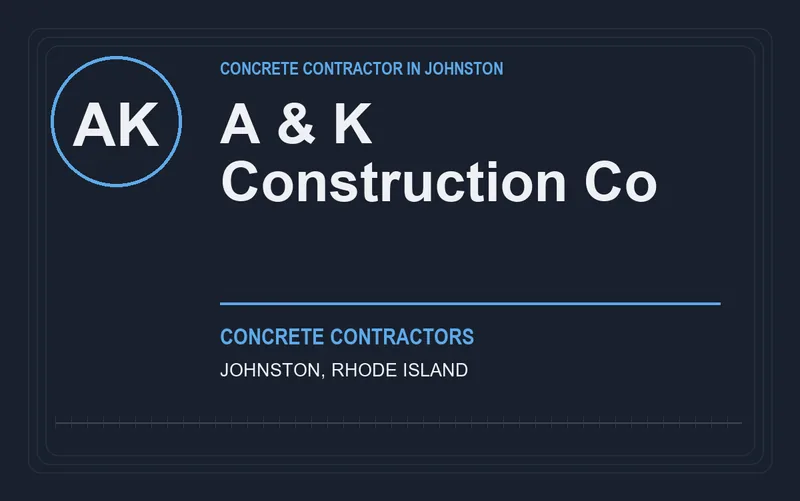 A & K Construction Co in Johnston, Rhode Island