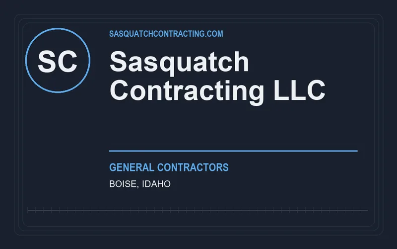 Sasquatch Contracting LLC in Boise, Idaho