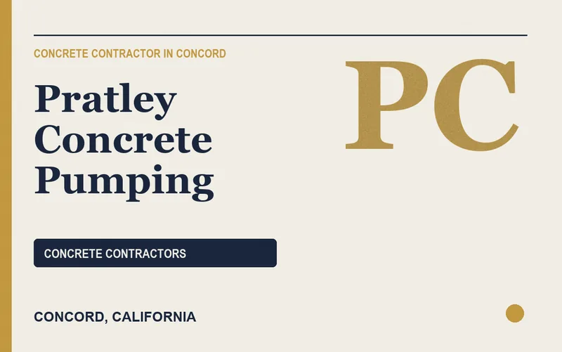 Pratley Concrete Pumping in Concord, California