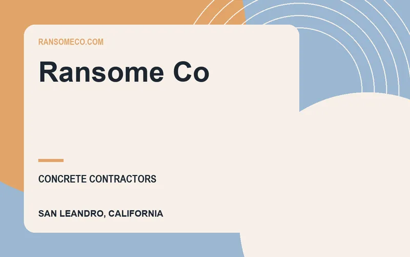 Ransome Co in San Leandro, California