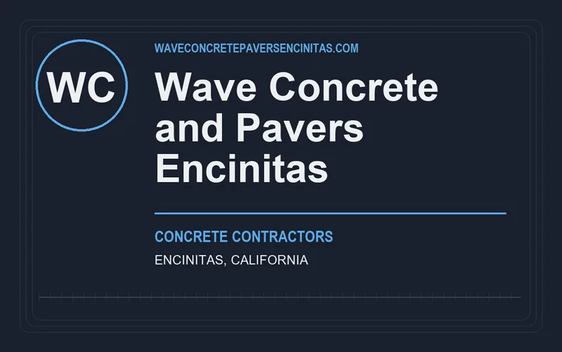 Wave Concrete and Pavers Encinitas in Encinitas, California