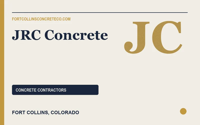 JRC Concrete in Fort Collins, Colorado