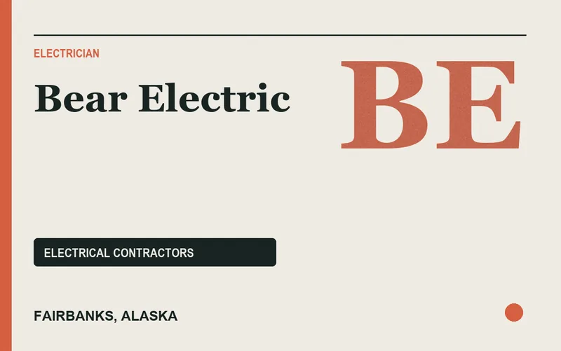 Bear Electric in Fairbanks, Alaska