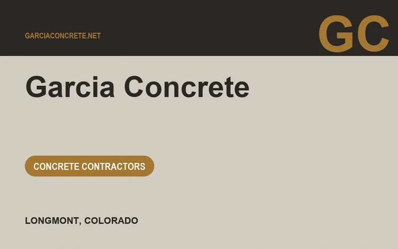 Garcia Concrete in Longmont, Colorado