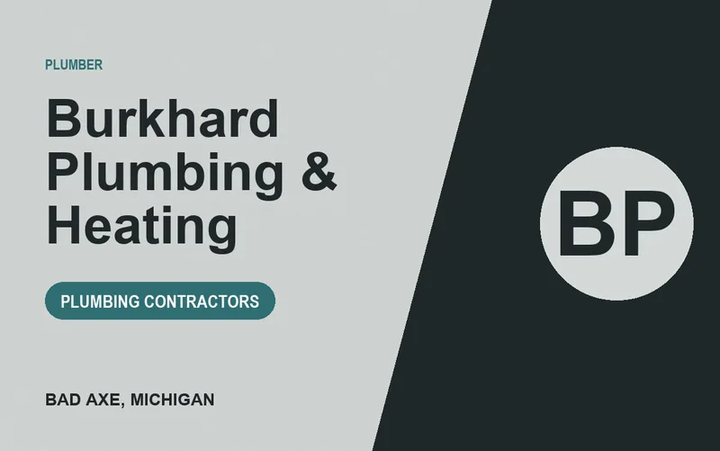Burkhard Plumbing & Heating in Bad Axe, Michigan