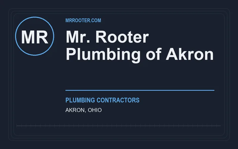 Mr. Rooter Plumbing of Akron in Akron, Ohio