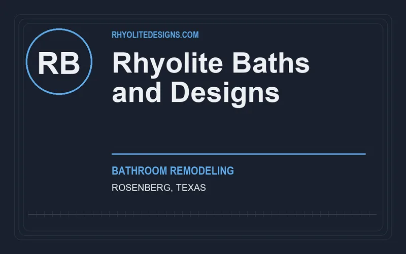 Rhyolite Baths and Designs in Rosenberg, Texas