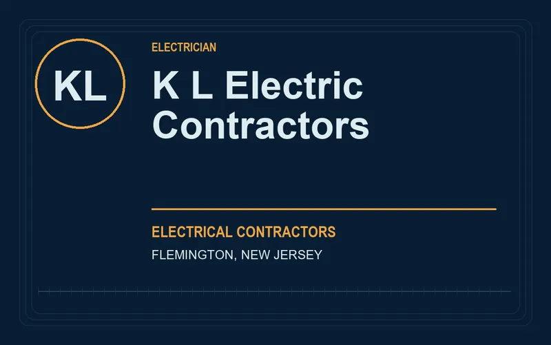 K L Electric Contractors in Flemington, New Jersey