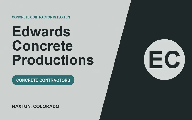 Edwards Concrete Productions in Haxtun, Colorado