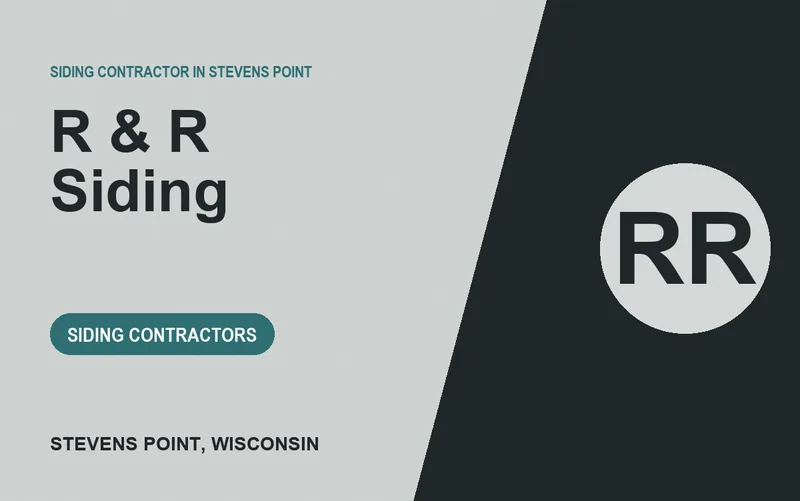 R & R Siding in Stevens Point, Wisconsin