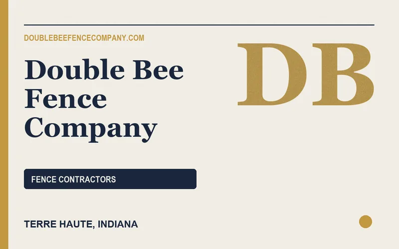 Double Bee Fence Company in Terre Haute, Indiana