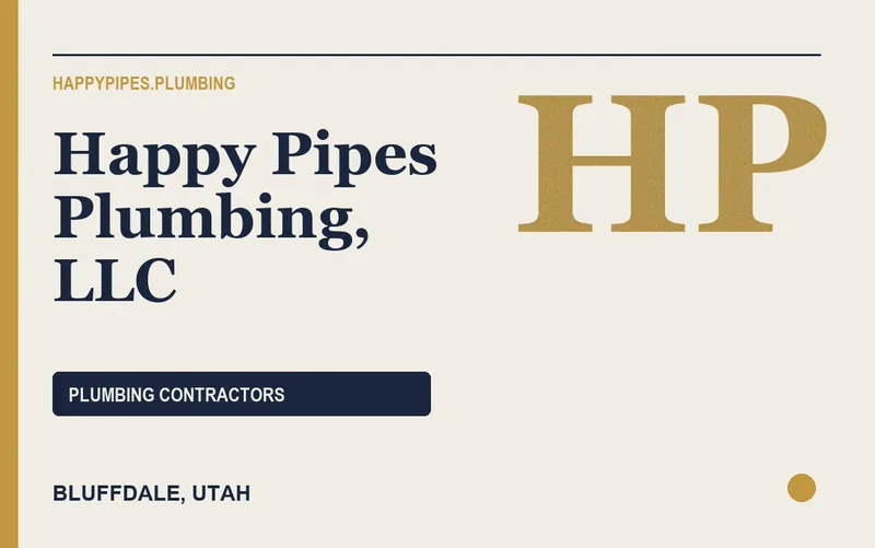 Happy Pipes Plumbing, LLC in Bluffdale, Utah