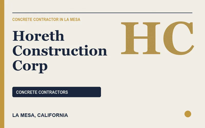 Horeth Construction Corp in La Mesa, California