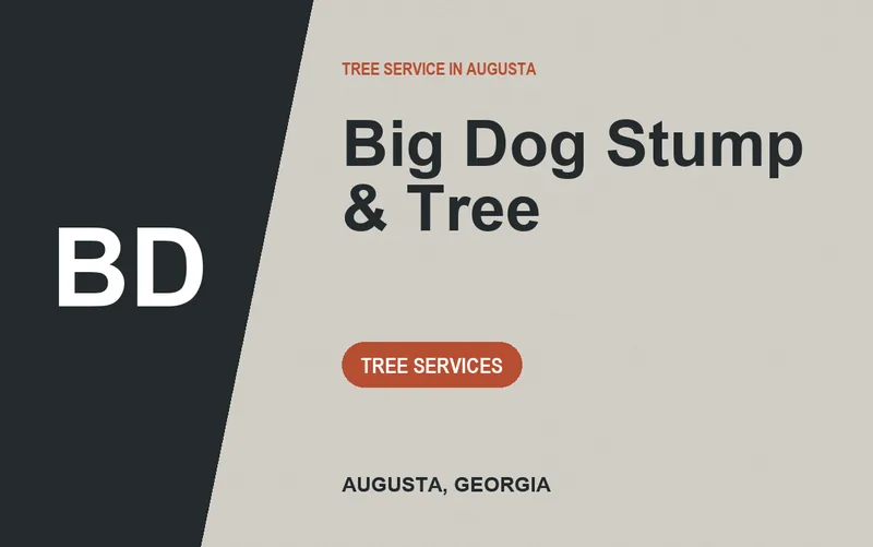 Big Dog Stump & Tree in Augusta, Georgia