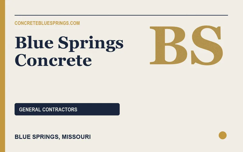 Blue Springs Concrete in Blue Springs, Missouri