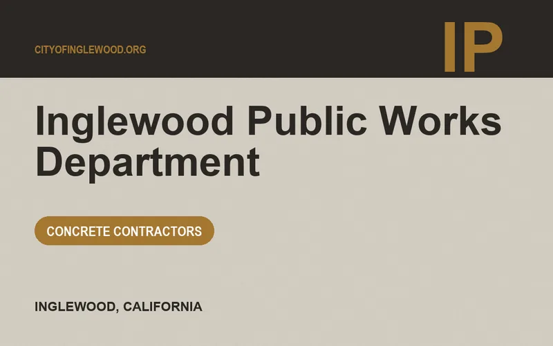 Inglewood Public Works Department in Inglewood, California