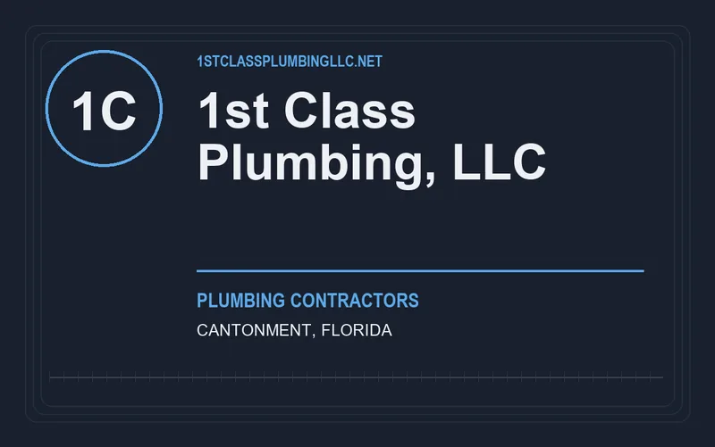 1st Class Plumbing, Llc in Cantonment, Florida