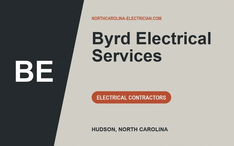 Byrd Electrical Services in Hudson, North Carolina