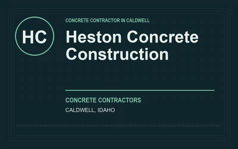 Heston Concrete Construction in Caldwell, Idaho