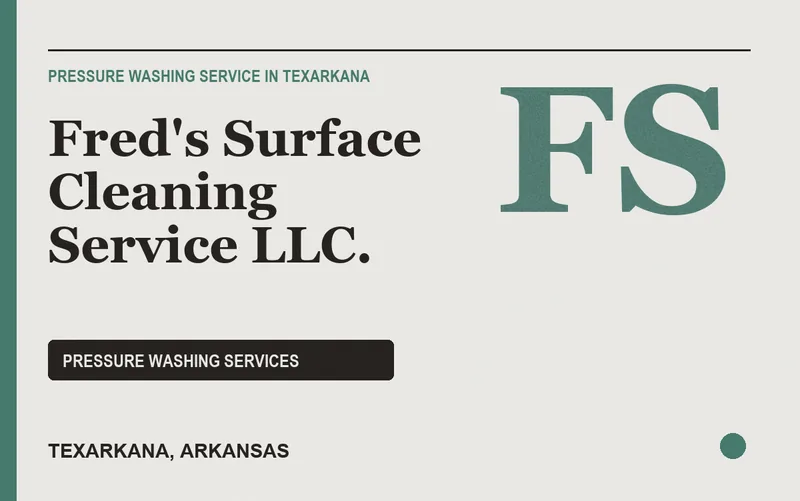 Fred's Surface Cleaning Service LLC. in Texarkana, Arkansas