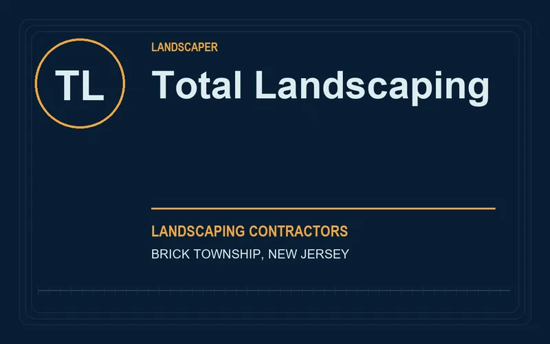 Total Landscaping in Brick Township, New Jersey