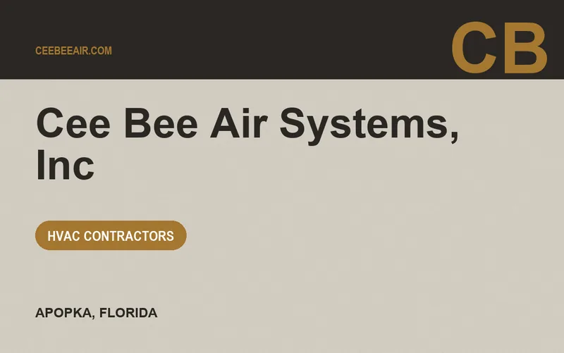 Cee Bee Air Systems, Inc in Apopka, Florida