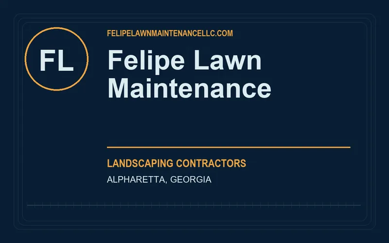 Felipe Lawn Maintenance in Alpharetta, Georgia
