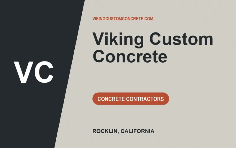 Viking Custom Concrete in Rocklin, California