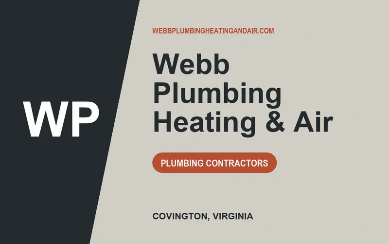 Webb Plumbing Heating & Air in Covington, Virginia
