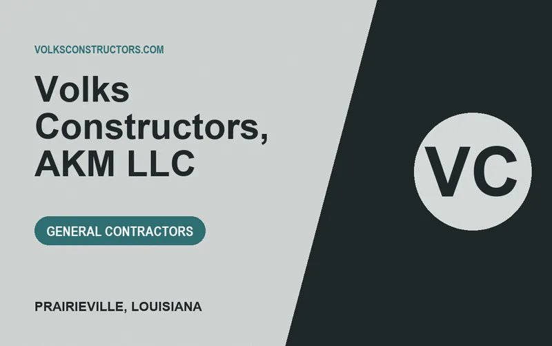 Volks Constructors, AKM LLC in Prairieville, Louisiana