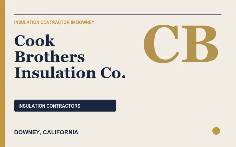Cook Brothers Insulation Co. in Downey, California