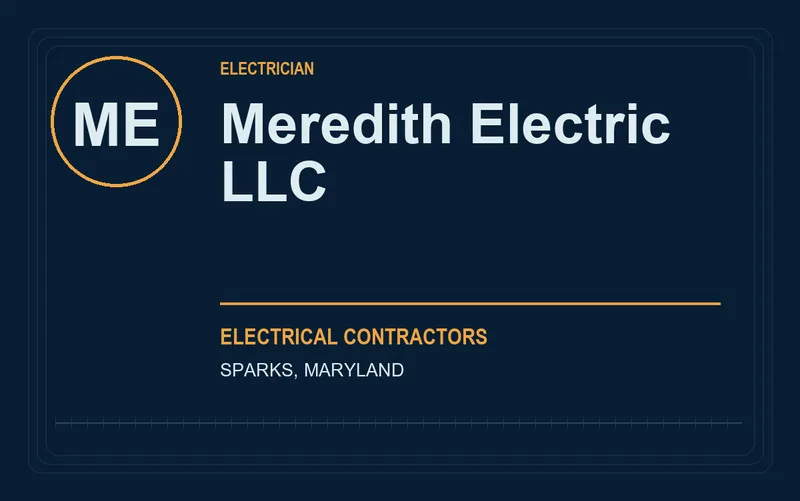 Meredith Electric Llc in Sparks, Maryland