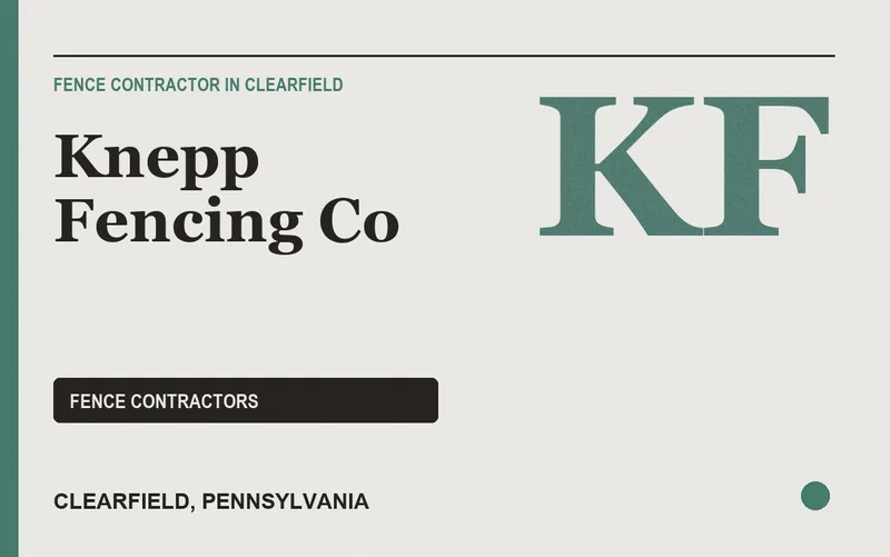 Knepp Fencing Co in Clearfield, Pennsylvania