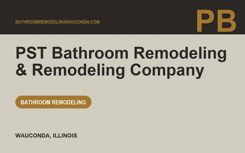 PST Bathroom Remodeling & Remodeling Company in Wauconda, Illinois