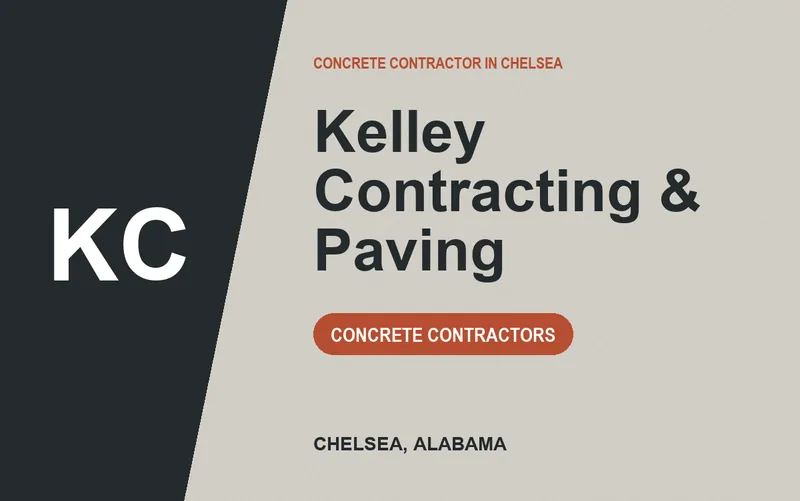 Kelley Contracting & Paving in Chelsea, Alabama