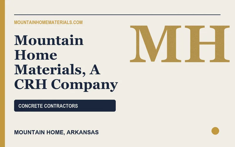 Mountain Home Materials, A CRH Company in Mountain Home, Arkansas