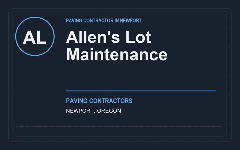 Allen's Lot Maintenance in Newport, Oregon