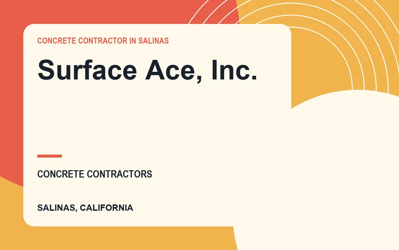 Surface Ace, Inc. in Salinas, California