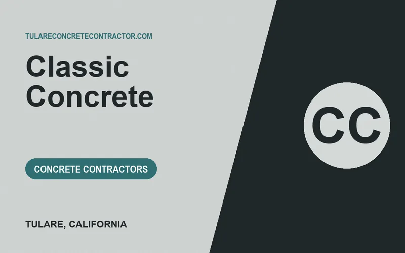 Classic Concrete in Tulare, California