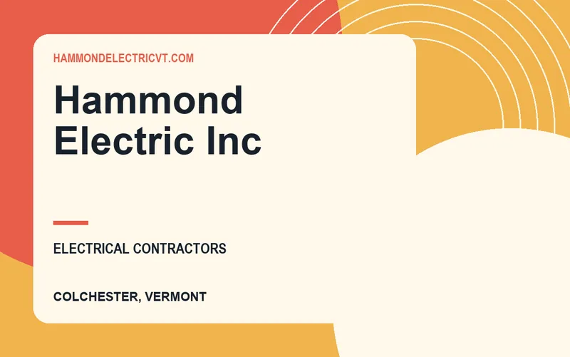 Hammond Electric Inc in Colchester, Vermont
