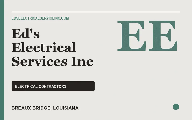 Ed's Electrical Services Inc in Breaux Bridge, Louisiana