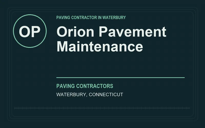 Orion Pavement Maintenance in Waterbury, Connecticut